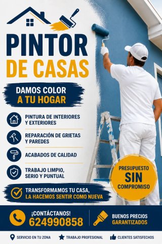 Pintor de casas | Interior y exterior presupuesto