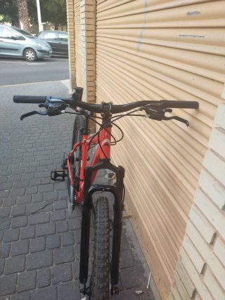 Bicicleta de Montaña Roja Racer