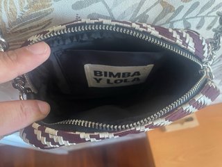 Bolso Bimba y Lola Beige y Morado