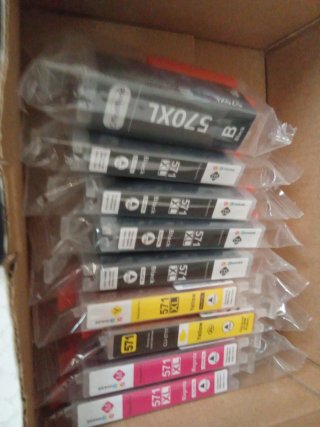 Cartuchos de Tinta Office World 570XL y 571XL