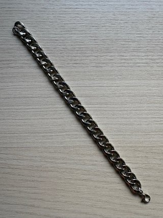 Pulsera Cadena Plateada y dorada