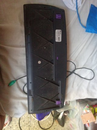 Teclado Negro y Gris