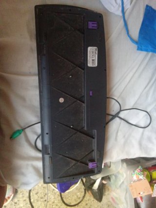 Teclado Negro y Gris