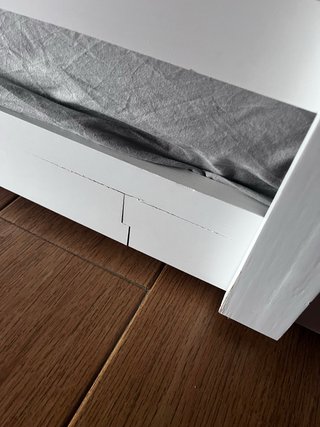 Cama casa blanca infantil