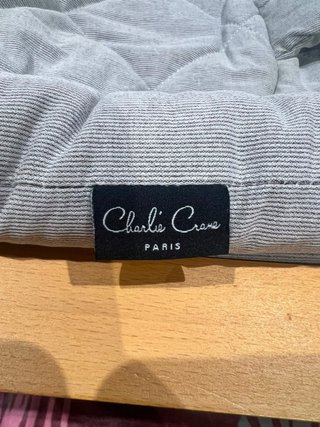 Mecedora Charlie Crane Paris Madera y Tela