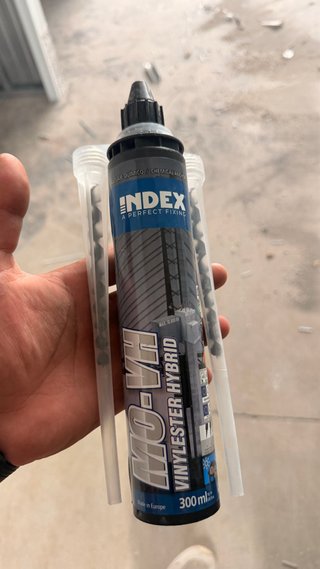 Anclaje Químico INDEX Vinylester Hybrid 300ml