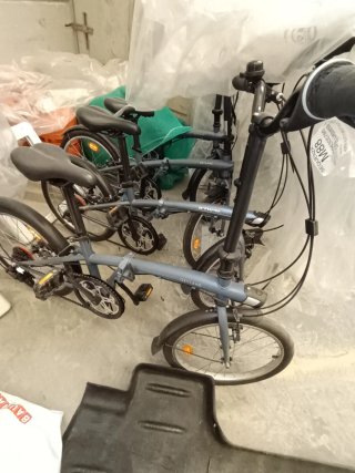 Bicicleta plegable Btwin Oxylane