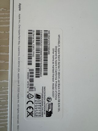 Apple Watch Series 11 46mm GPS + Celular