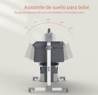 Cuna Colecho Eléctrica Balanceo Bluetooth