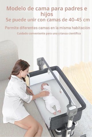 Cuna Colecho Eléctrica Balanceo Bluetooth