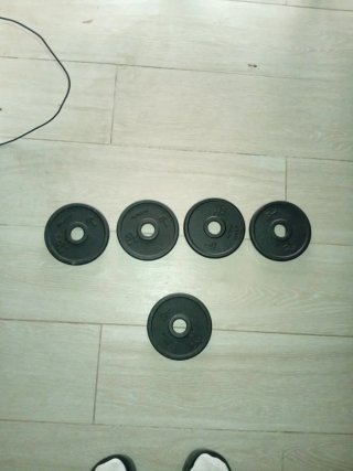 Discos de gimnasio 1kg