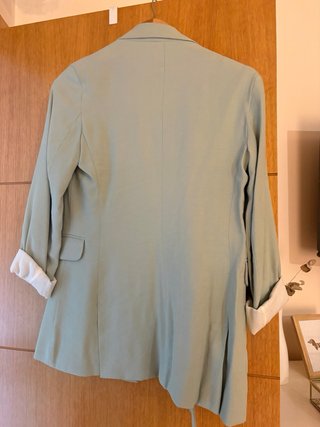 Blazer Bershka verde agua sin usar