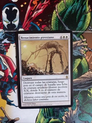 Carta Magic Renacimiento Pirexiano MTG