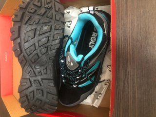 Zapatillas Trekking Roly Marc ZS8335 Negras/Azules