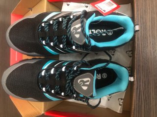 Zapatillas Trekking Roly Marc ZS8335 Negras/Azules