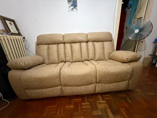 Sofá de relax de tres plazas