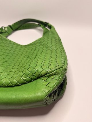 Bottega Veneta Campana Hobo Pelle Intrecciata