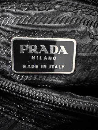 Bolso Prada Nylon Vintage Negro
