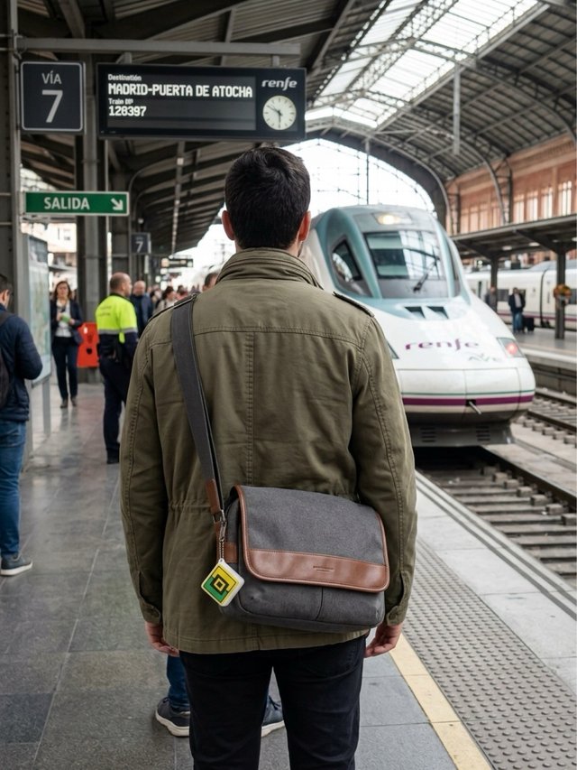 Llavero pulsador antiestrés botón ASFA