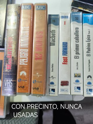 Lote Películas DVD y VHS