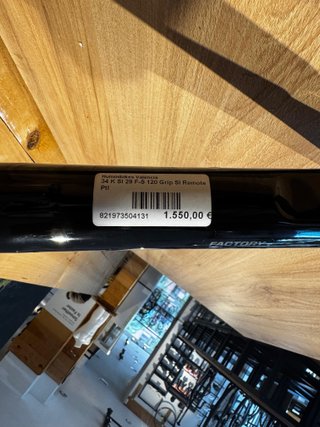 Horquilla Fox 34 Factory Kashima 29” 120mm