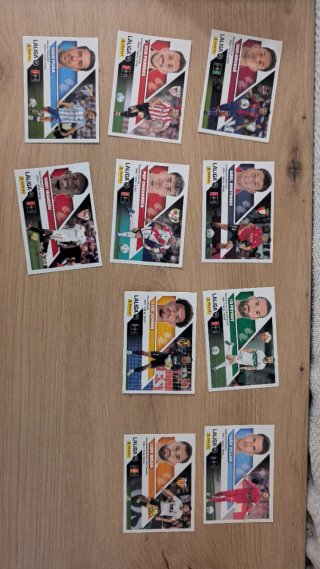 10 cromos Panini LaLiga NO REPETIDOS