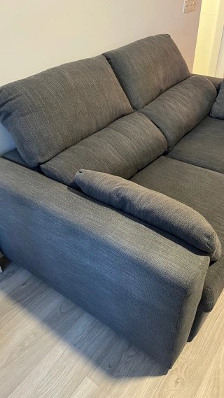 Sofá 2 plazas Ikea Eskilstuna gris