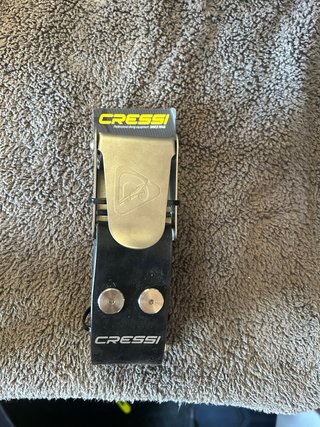 Cressi Pesca Submarina Cinturón Lastre silicona