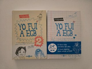 Pack 2 libros Yo fui a EGB