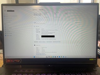 ASUS TUF Gaming A17 R7-7735HS 3.2Ghz RTX4050 1TB