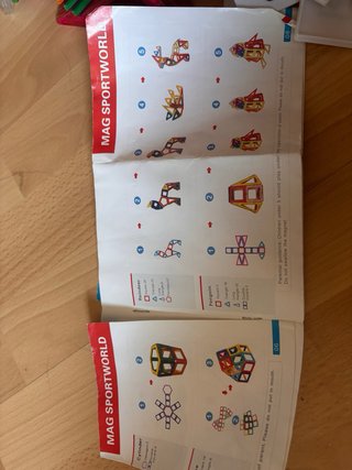 Juego de imanes de construcción