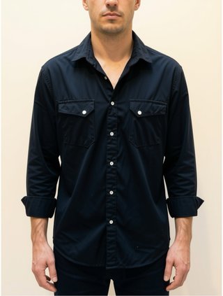 Camicia Nera Zara Man Slim Fit - Stile Western
