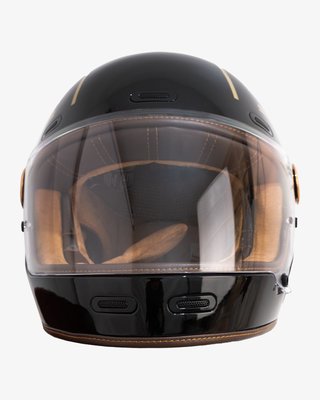 Casco Integral By City Roadster III Gold Black