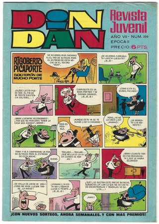 11 TEBEOS DE DIN DAN (Bruguera 1.971/72)