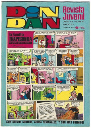 11 TEBEOS DE DIN DAN (Bruguera 1.971/72)