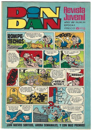 11 TEBEOS DE DIN DAN (Bruguera 1.971/72)