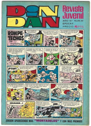 11 TEBEOS DE DIN DAN (Bruguera 1.971/72)