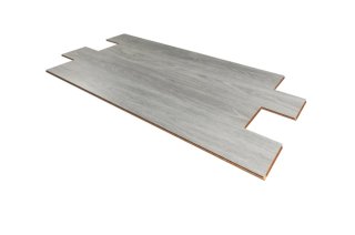 Suelo laminado gris efecto madera.  30m2 aprox