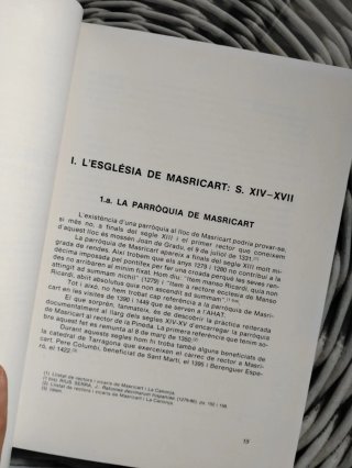 les Esglésies i Senyorius de la Canonja  Masricart