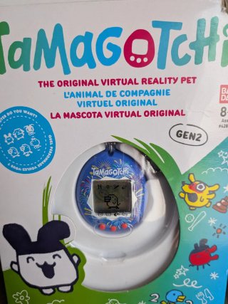 Tamagotchi Original Azul Fuegos Artificiales