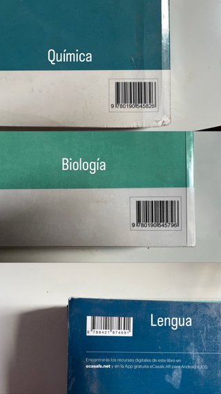 Pack libros 2 bachillerato