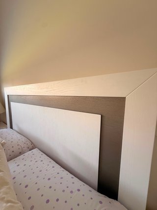 Dormitorio completo madera maciza a medida