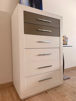 Dormitorio completo madera maciza a medida