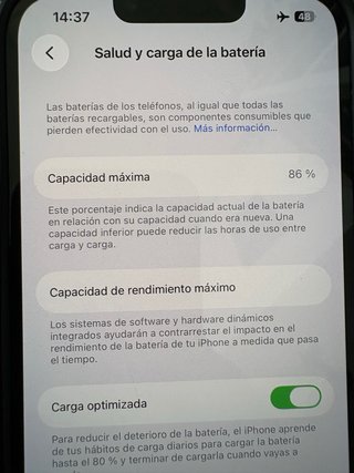 iPhone 13 128 GB (86% bateria) – Excelente estado