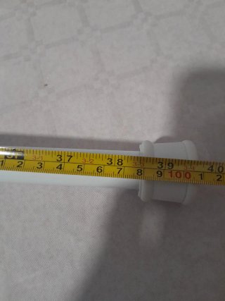 Barra Cortina Ducha Extensible Blanca