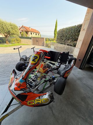 Kart Intrepid/CRG Iame x30 + remolque + carro