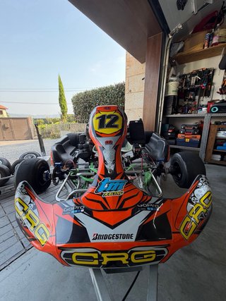 Kart Intrepid/CRG Iame x30 + remolque + carro