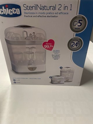 Esterilizador Chicco SterilNatural 2 en 1