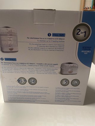 Esterilizador Chicco SterilNatural 2 en 1