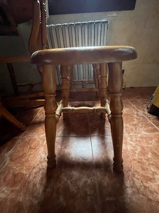 Mesa redonda pino maciza 100cm extensible